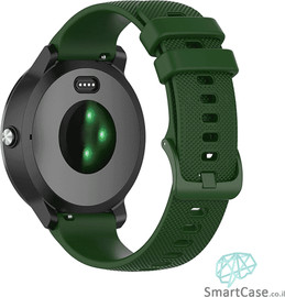 SmartCase רצועת סיליקון ירוק עם אבזם Quick Release 22mm