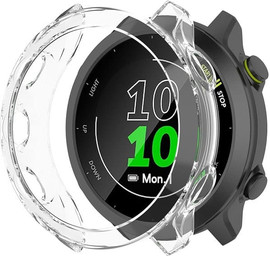 SmartCase כיסוי חלקי מסיליקון שקוף Garmin forerunner 55