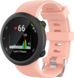 SmartCase רצועת סיליקון לשעוני Garmin Forerunner 45/45S בצבע Light pink