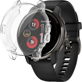 SmartCase כיסוי היקפי מלא מסיליקון שקוף שעון גרמין Garmin Venu 2 Plus