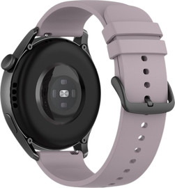 SmartCase רצועת סיליקון חלקה Quick Release 20mm אבזם שחור Roland purple