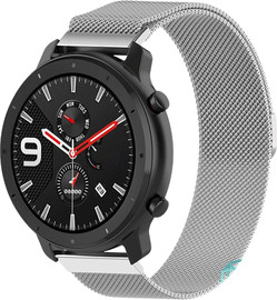 SmartCase רצועת ברזל מגנט Milanese Quick Release 20mm כסוף