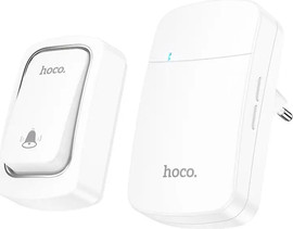 HOCO פעמון דלת אלחוטי ללא סוללות טווח 150 מטר 38 צלצולים HOCO HI26