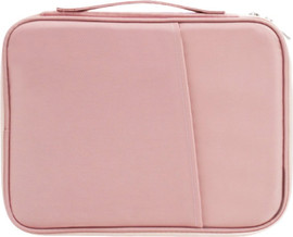 SmartCase תיק לאייפד וטאבלט 13 אינץ' עם ידית נשיאה ותא צידי CP01 ורוד