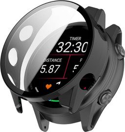 SmartCase כיסוי היקפי מלא זכוכית לגרמין Garmin Forerunner 70 WP07 Black