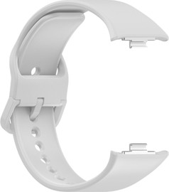 SmartCase רצועת סיליקון לשעון Xiaomi Redmi Watch 6 צבע Silver gray