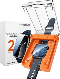 SmartCase מארז 2 יחידות מגן מסך אפל ווטש 44mm הדבקה אוטומטית Magic Box