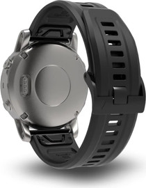 SmartCase רצועת סיליקון איכותית QuickFit 26MM לשעוני גרמין GM001 צבע Black