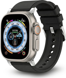HOCO רצועת גומי 44/45/46/49mm מסוג LEOBANDS WFK01 אבזם כסוף Black