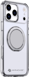 Miracase כיסוי שקוף עם טבעת מעמד iPhone 17 Pro Max MIRACASE MIRARING