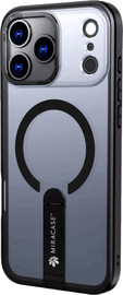 Miracase כיסוי MagSafe עם מעמד iPhone 17 Pro Max שחור Miracase MIRASTAND