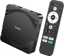 HOCO סטרימר Smart TV Android 13 4K WiFi דו-פסי DQ10 Plus