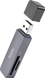 HOCO קורא כרטיסי זיכרון כפול USB 3.0 עד 2TB דגם Hoco HB45