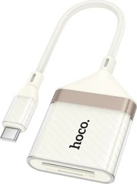 HOCO קורא כרטיסי זיכרון OTG Type-C ל-SD ו-TF עד 2TB HOCO UA40A