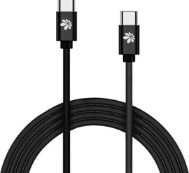 SmartCase כבל USB-C ל-USB-C 100W אורך 1.2 מטר שזור Miracase MDTC120