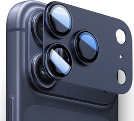 SmartCase מגן למצלמה iPhone 17 Pro מטאלי בצבע Deep Blue דגם CS01