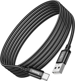 HOCO כבל USB-A ל-Type-C  ציפוי ניילון אורך 3 מטר HOCO X91 Radiance