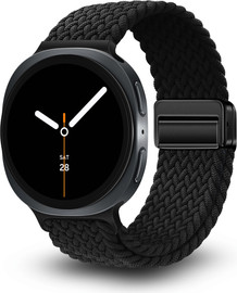 SmartCase רצועה לסמסונג Galaxy Watch 8 מגנטית Loop ניילון חבל WB06 שחור