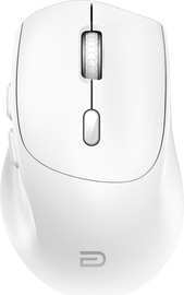 CUDY עכבר ארגונומי אלחוטי CUDY MS9945 2.4GHz and Bluetooth לבן