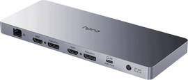 CUDY תחנת עגינה פיצול מסכים Cudy CS700 Dual 4K USB-C עם PD 100W ל-PC ומקבוק
