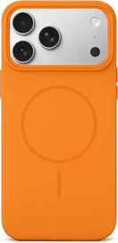 SmartCase כיסוי קטיפה סיליקון ל-iPhone 17 Pro Max תומך MagSafe כתום