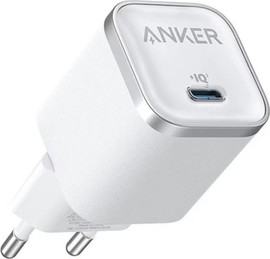 Anker מטען קיר קומפקטי 45W USB-C Anker Nano לבן