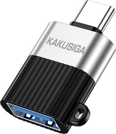 KUKA מתאם OTG Type-C זכר ל-USB-A נקבה KSC-1420 אלומיניום USB 3.0