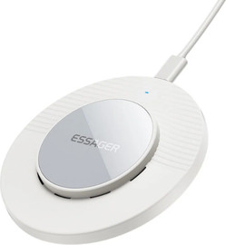 Essager משטח טעינה מהירה אלחוטי 15W טלפון אוזניות ושעון אפל ווטש כבל 1 מטר Type-C דגם ESSAGER ES-WC24