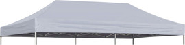 TENT-PRO כיסוי בד הגג לגזיבו צבע אפור במידה 3*3