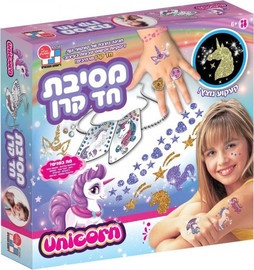 דיאמנט קעקועים נוצצים חד קרן 12569H