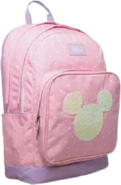 קל גב תיק Disney Sequin ורוד 93158
