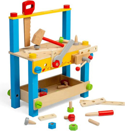 Buki France שולחן עבודה לנגר המתחיל מבית ביג ג'יגס BIGJIGS TOYS