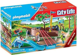 playmobil פליימוביל גן שעשועים עם ספינה טרופה דגם 70741