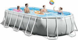 INTEX בריכה 503X274X122 דגם 26796 + מזרן מתנפח מתנה