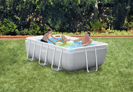 INTEX בריכה 300X175X80 דגם 26784 - חבילת הכל כלול SILVER