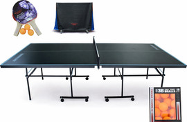 Roberto Ferre חבילת הכל כלול לשולחן טניס פנים TT7000 BLACK
