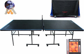Roberto Ferre חבילת הכל כלול לשולחן טניס פנים TT5000 BLACK