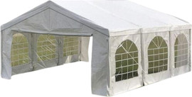 Messina אוהל רב שימושי מתאים לאירועים בגודל 5X12 מטר יריעות PVC