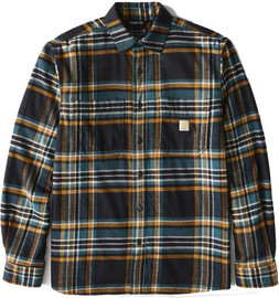 Carhartt חולצת פלאנל משובצת לגברים Carhartt RUGGED FLEX – דגם 107010 - carhartt
