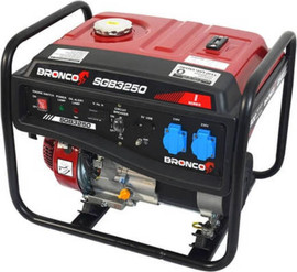 Bronco גנרטור בנזין חד פאזי 2800W BRONCO SGB/3250S - bronco