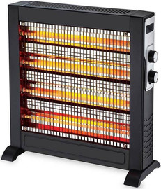 DealOr תנור רצפתי קוורץ 4 גופים 2000W דגם 1004 דילאור - דילור