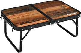 Messina שולחן פיקניק מתקפל דמוי עץ 60X40X28 סמ – קטן בגודל, גדול בנוחות