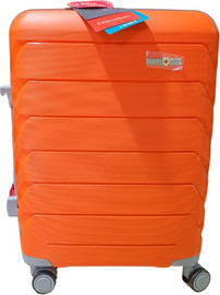 Travel Club מזוודת טרולי TRAVEL CLUB מזוודה עליה למטוס עם נעילת קוד והרחבת מקום