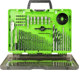 Greenworks קיט 60 אביזרים למברגה ומקדחה – מזוודה קשיחה דגם 99498 מבית GREENWORKS - greenworks