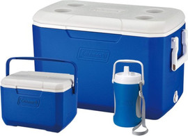 Coleman מארז קומבו צידניות Coleman Chiller – צידנית 45 ליטר + צידנית 4.7 ליטר + מיכל מים 1.9 ליטר - coleman
