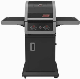 Coleman גריל גז גלקסי 2 שחור מבערים עם מדפים מתקפלים Coleman - ניין מוצרי צריכה