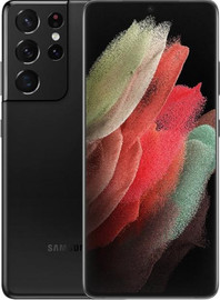 SAMSUNG Samsung Galaxy S21 Ultra 5G 256GB 12GB RAM SM-G998B/DS טלפון סלולרי צבע שחור מאוקטב/מחודש
