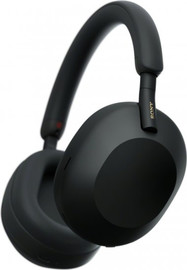 SONY אוזניות פרימיום מקצועיות מבטלות רעש צבע שחור Sony WH-1000XM5