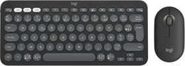 LOGITECH סט מקלדת ועכבר Logitech PEBBLE 2 COMBO K380S + M350S - צבע גרפיט
