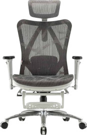 Sihoo כסא מנהלים SIHOO M57 Light Gray Footrest